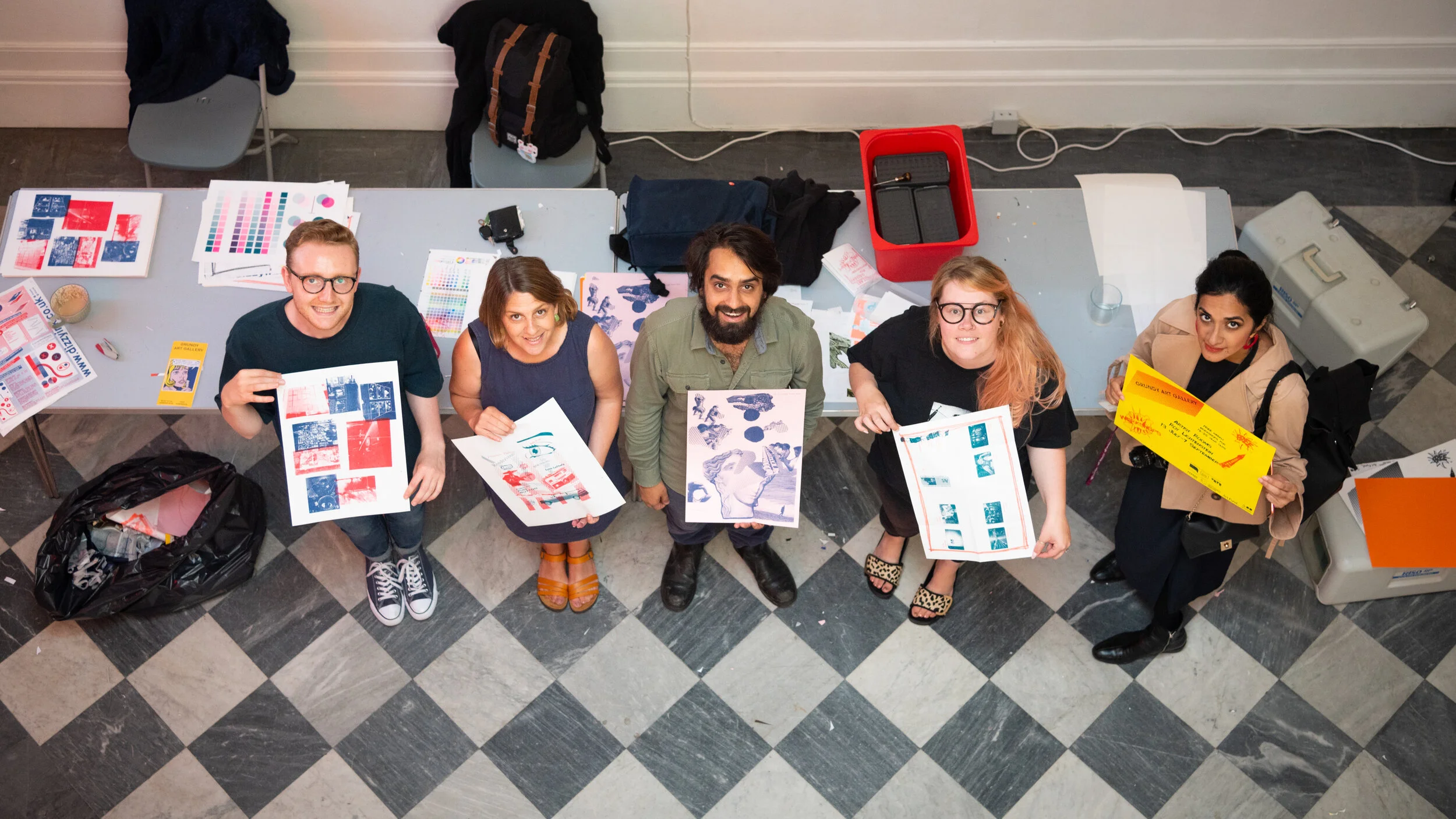 Dizzy Ink X Organised Fun. Risograph Workshop &amp; Competition.