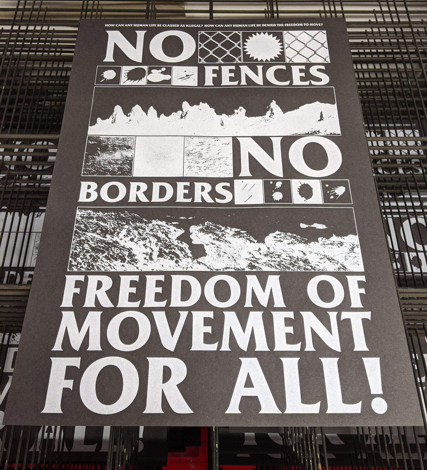 Safe Passage Fundraiser Screen Print