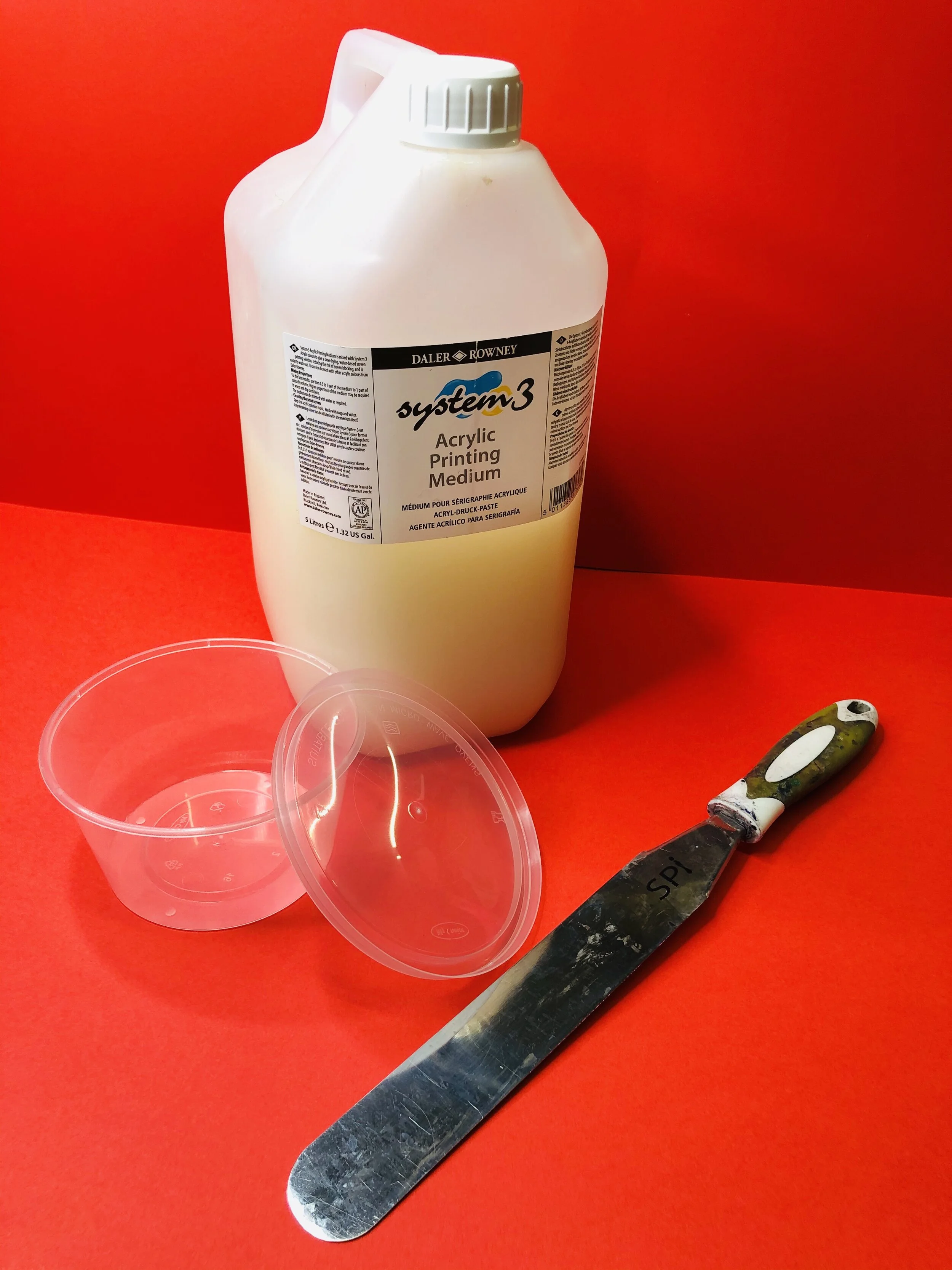 Screen Printing Medium