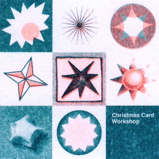 Riso Christmas Card Workshop