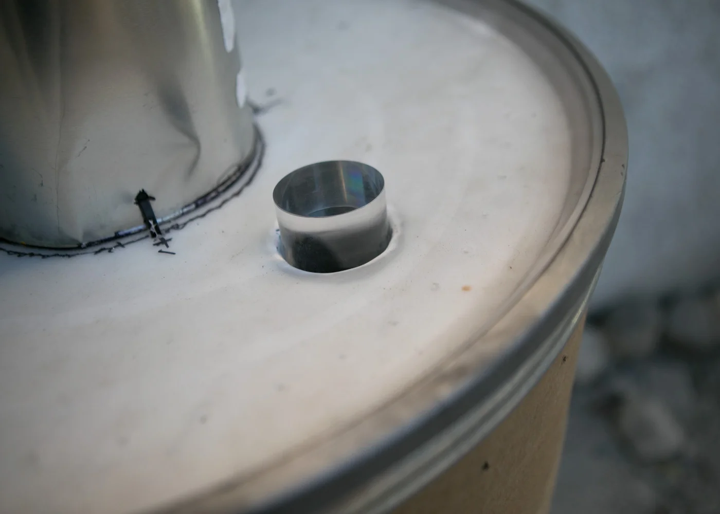 Viewing portal for Projection Barrel – Detail.