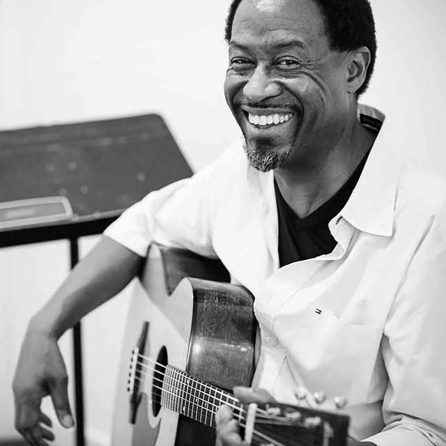 Teacher Vincent has a tremendous background as a music educator, drawing on over thirty years of experience working in the music world. By the time Vincent graduated high school, he began touring with Rodney Franklin (a CBS Records artist) and performing with a variety of other local blues, rock, and Caribbean bands for over ten years. He also spent a number of years playing with the Navy Band throughout the Mediterranean. For the past fifteen years, Vincent has dedicated much of his time to teaching students of many ages and skill levels. His teaching experience includes classes in guitar at the Lincoln Child Center for children with special needs, the Albany Community Center, Cazadero Music Camp, Harmony School, and the Black Pine Circle School, as well as private lessons from his studio in downtown Berkeley. His students have gone on to study music themselves at prestigious universities!