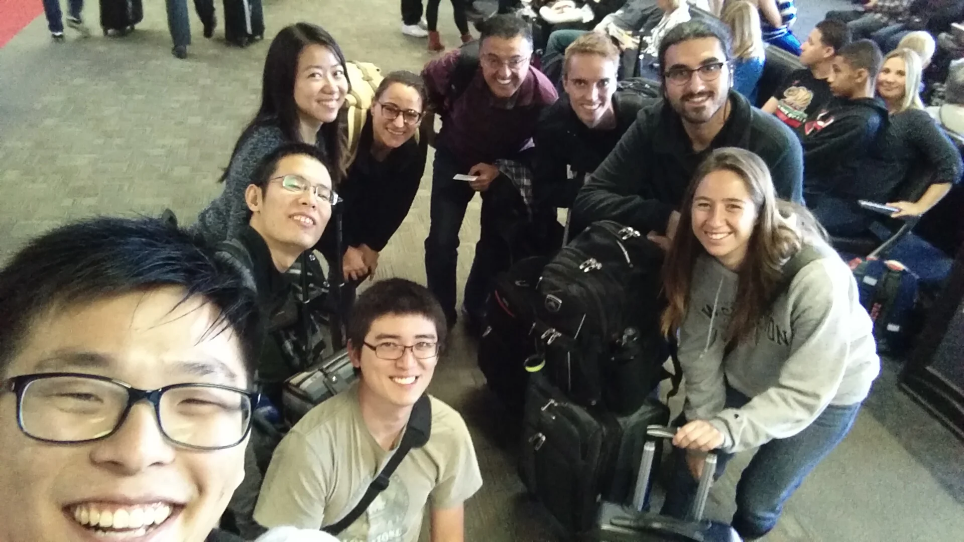 November 19, 2016. On our way to Portland for the annual APS DFD meeting!