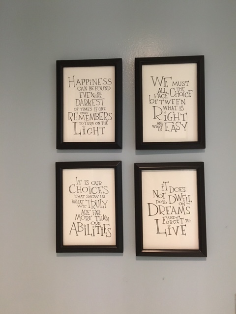 Inspiring Dumbledore quotes.