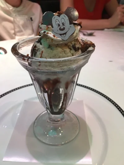 Apparently cruises are mostly about eating. And in this case, Mickey.