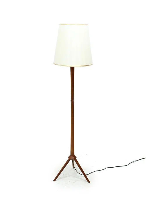 Sold Teak Floor Lamp Item 0345 Furniture 1950 Teak Mid