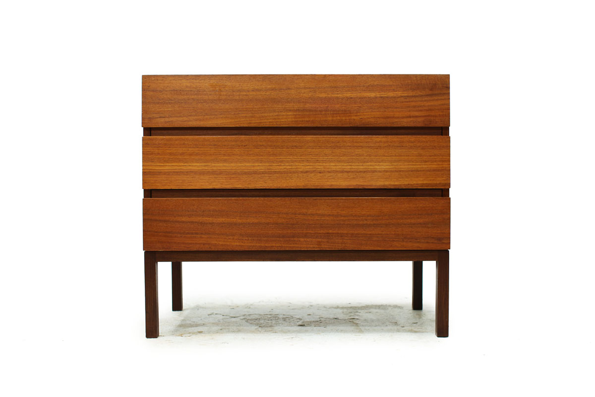 Swedish Mid Century 3 Drawer Dresser Item 0415 Furniture 1950