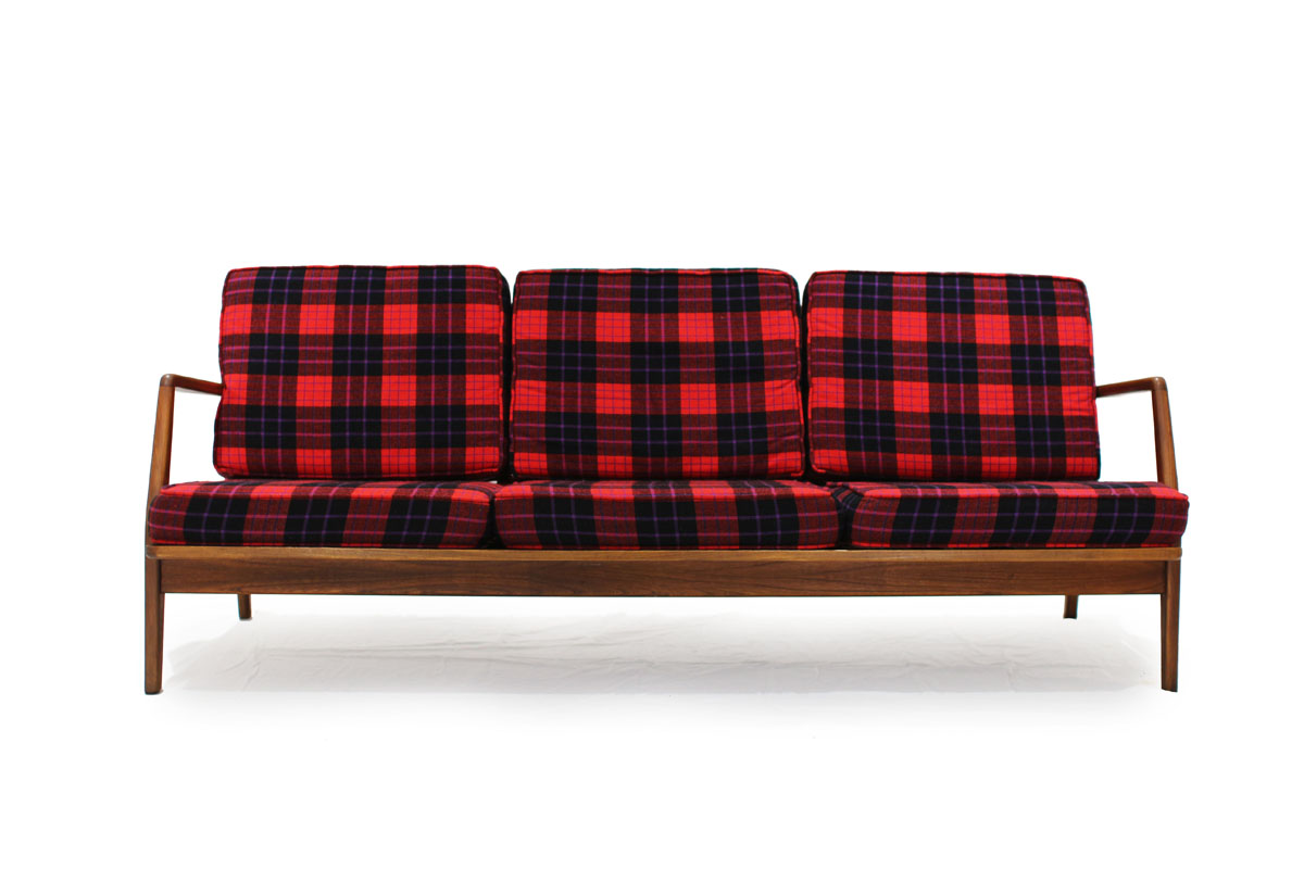 Teak 3 Seat Sofa Designed by Kofod Larsen