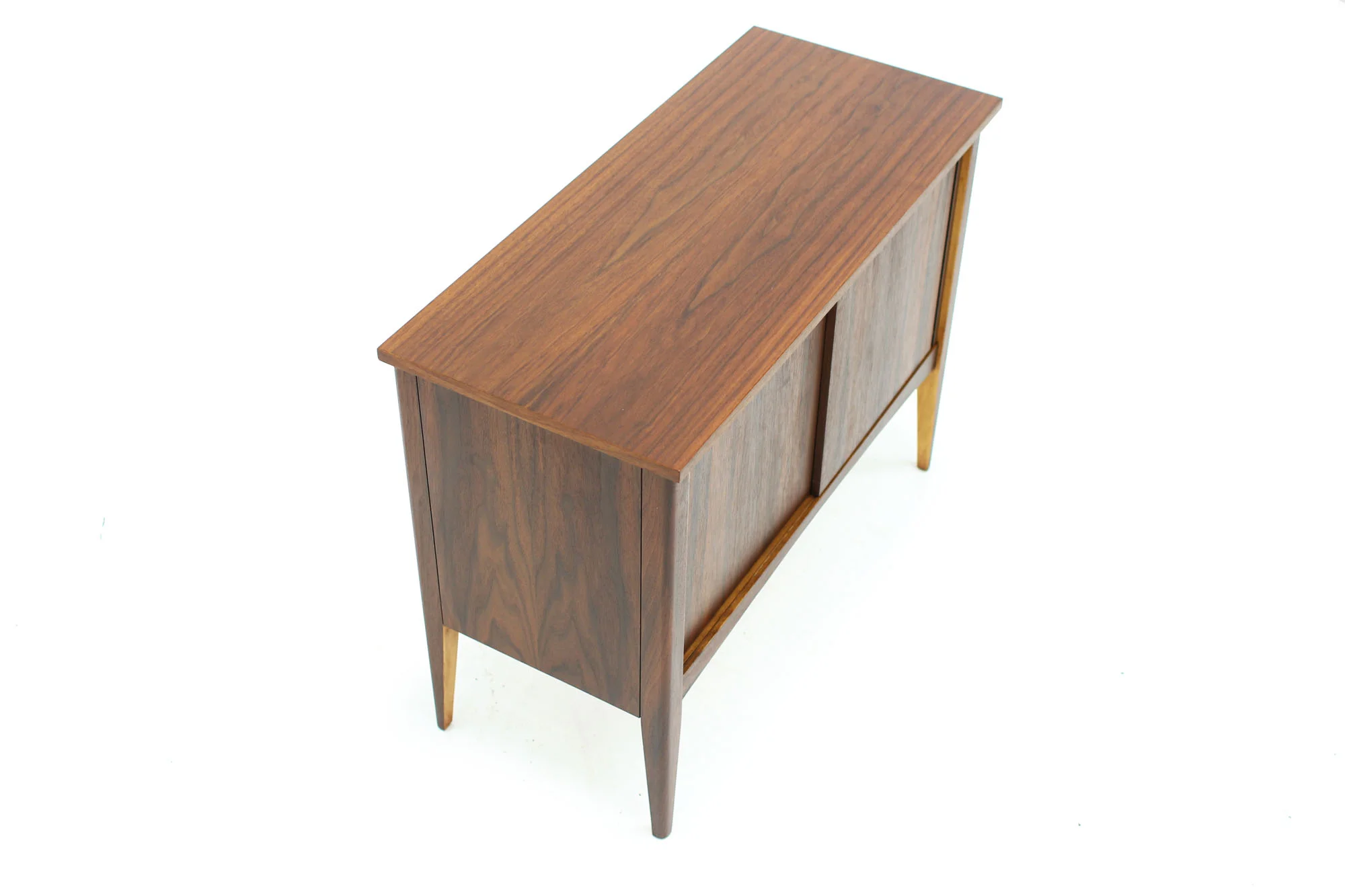 MCM Small Walnut LP Storage Console (1).jpg