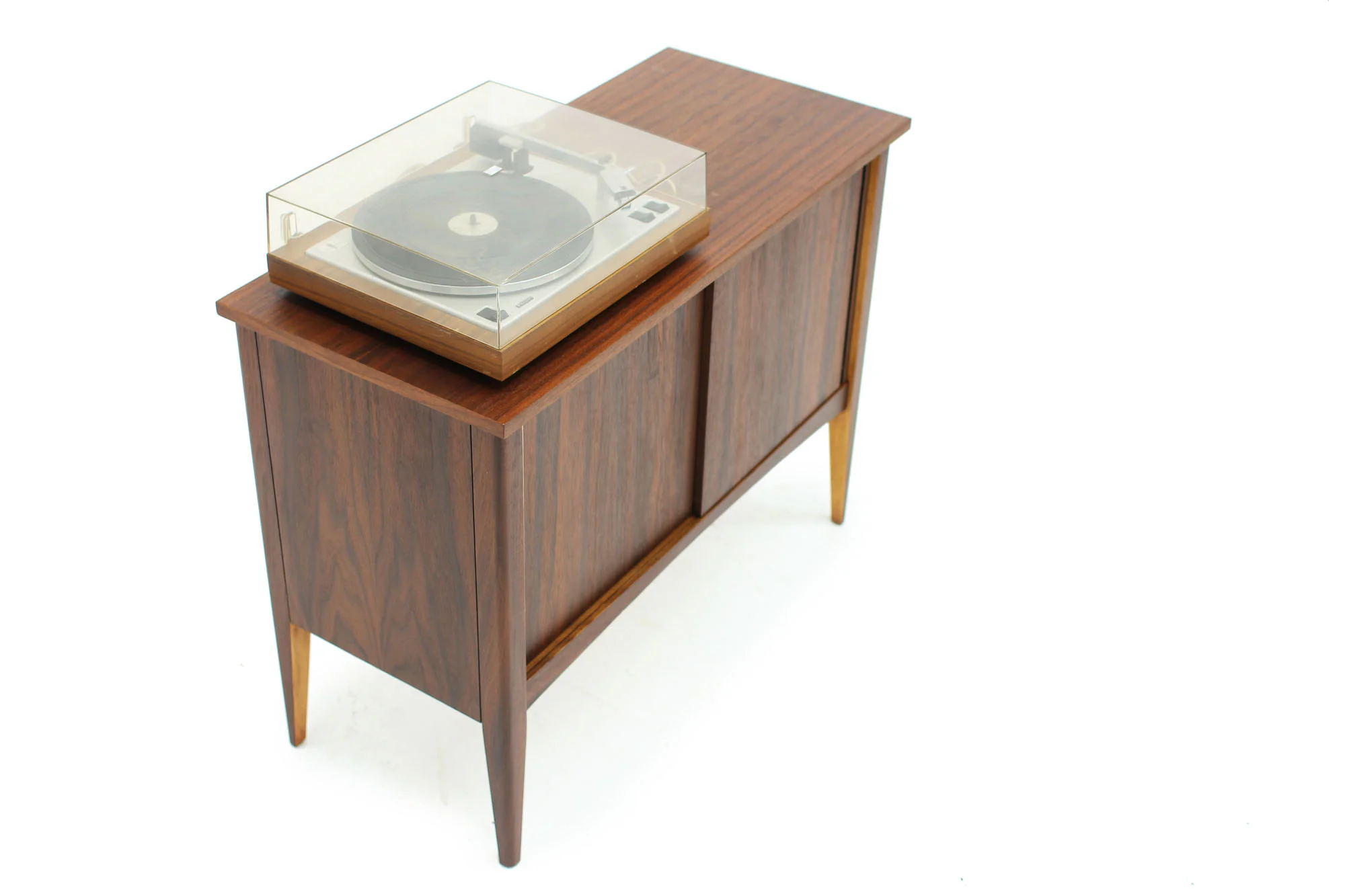 MCM Small Walnut LP Storage Console (3).jpg