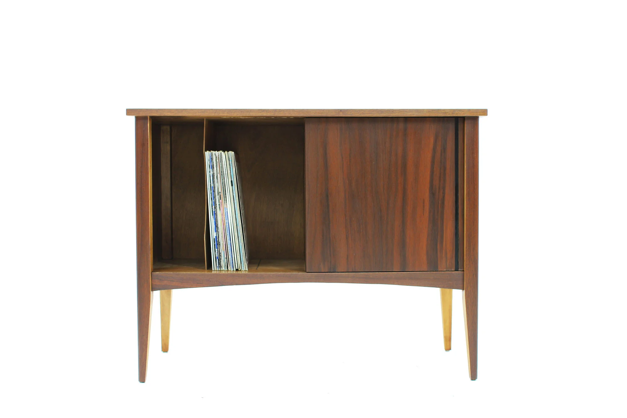 MCM Small Walnut LP Storage Console (6).jpg