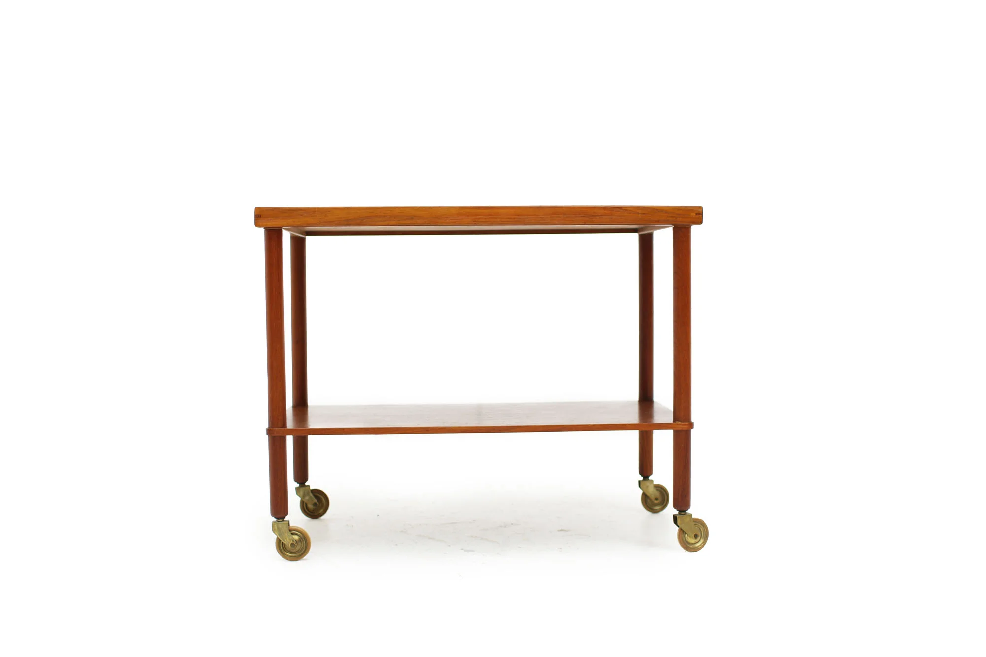 Scandinavian Teak Bar Cart Made in Denmark (1).jpg