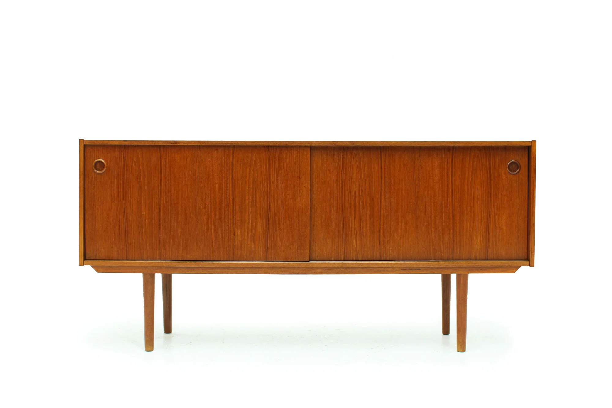 Teak MCM Credenza with Round Handles Made in Sweden (7).jpg