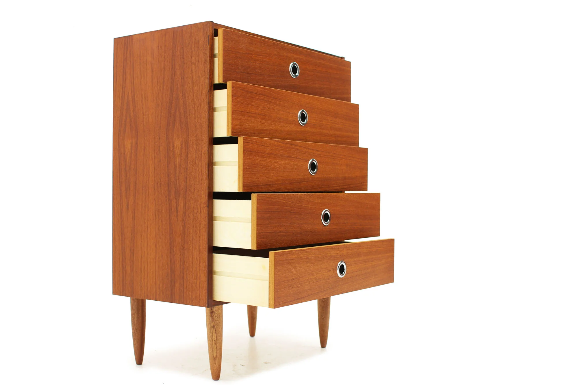 Teak Tallboy with Chrome Round Handles (4).jpg