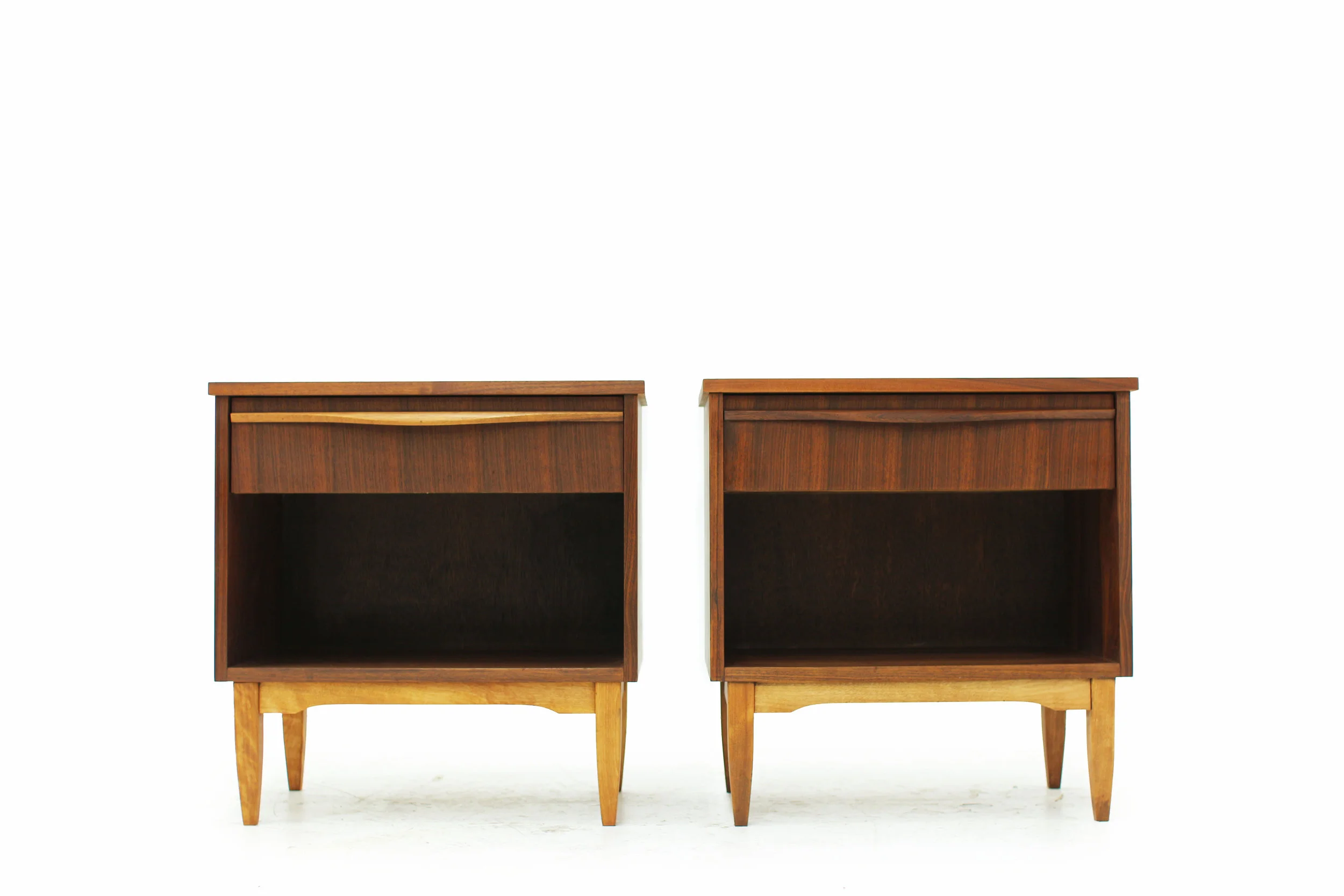 Pair of Mid Century Kaufman Nightstands in Walnut (2).jpg