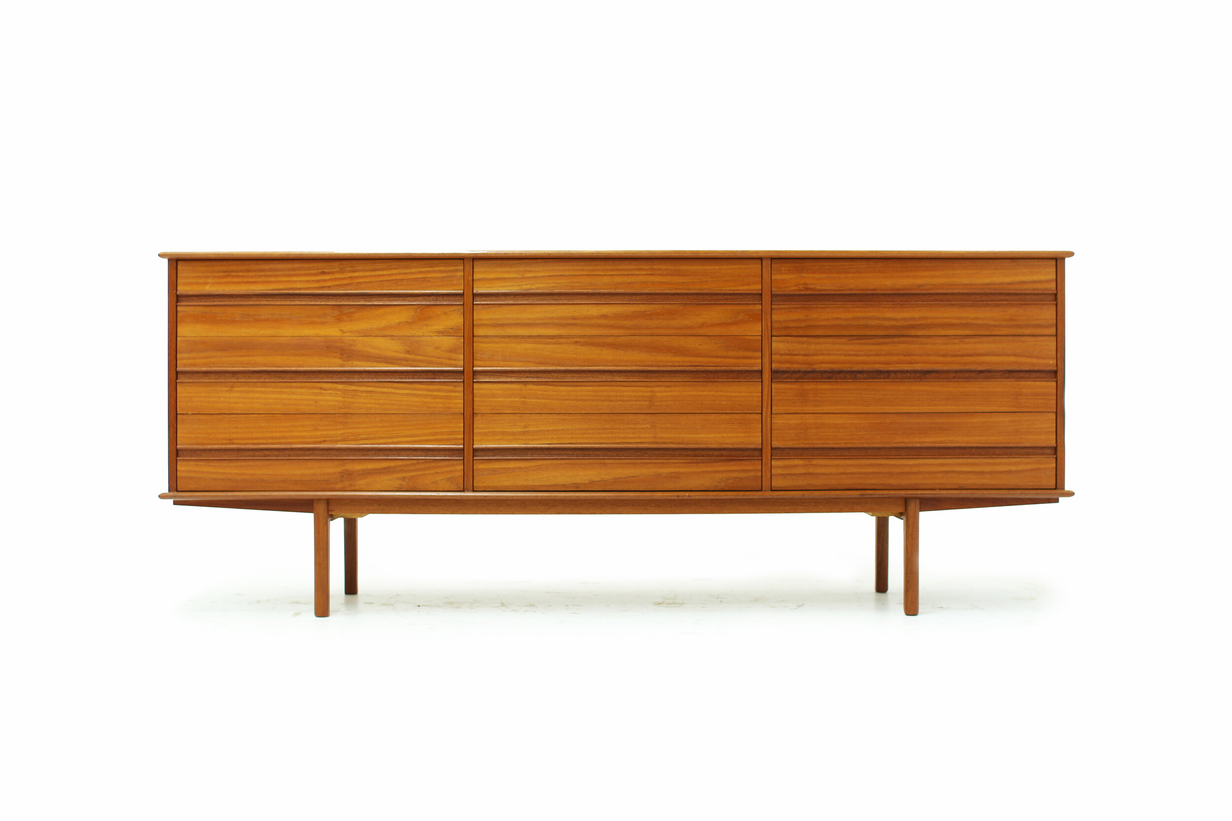 Mid Century Modern Teak 9 Drawer Low Dresser (1).jpg