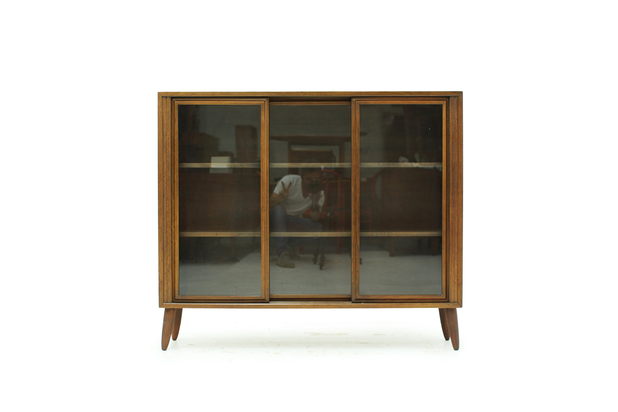 MCM Walnut and Glass Display Cabinet (1).jpg