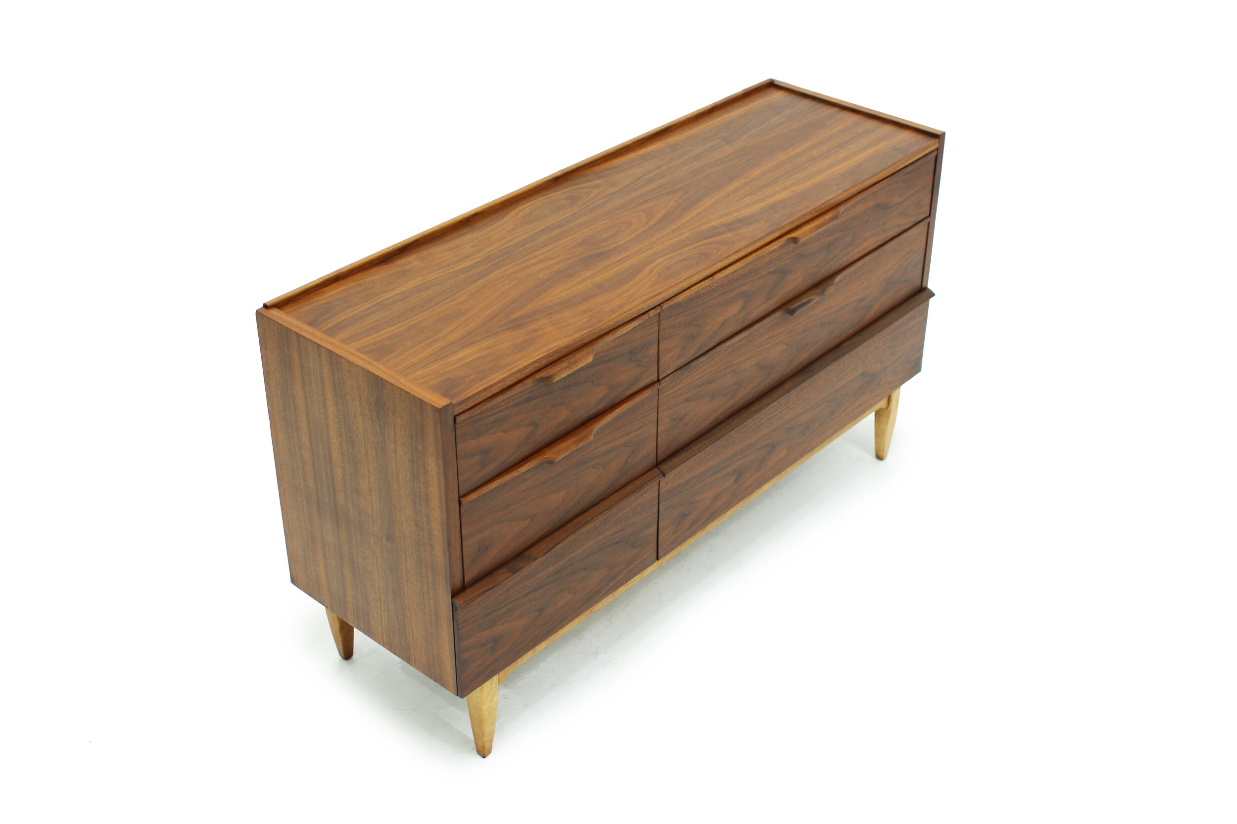 Mid Century Walnut 6 Drawer Dresser (1).jpg