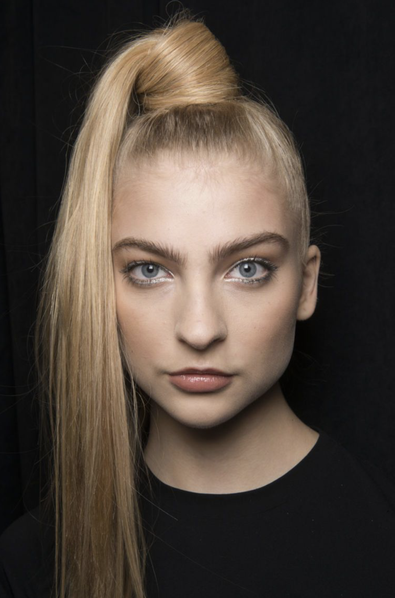 Sleek High Pony! image courtesy of: cosmopolitan.com