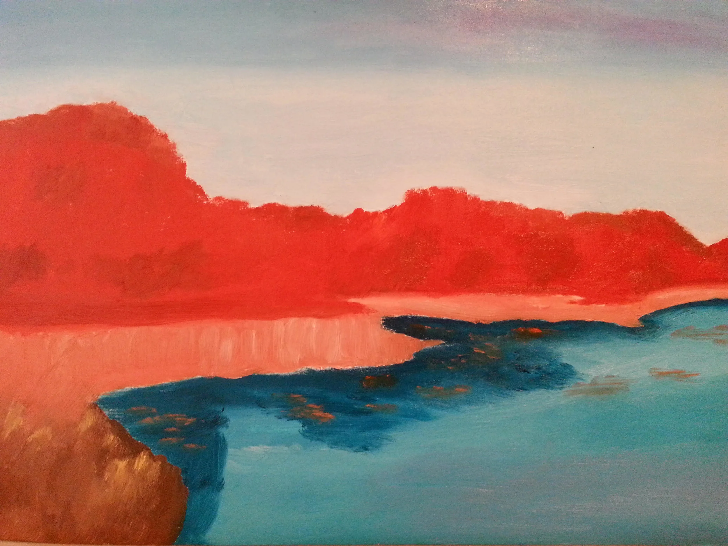 Alewive Pond Color