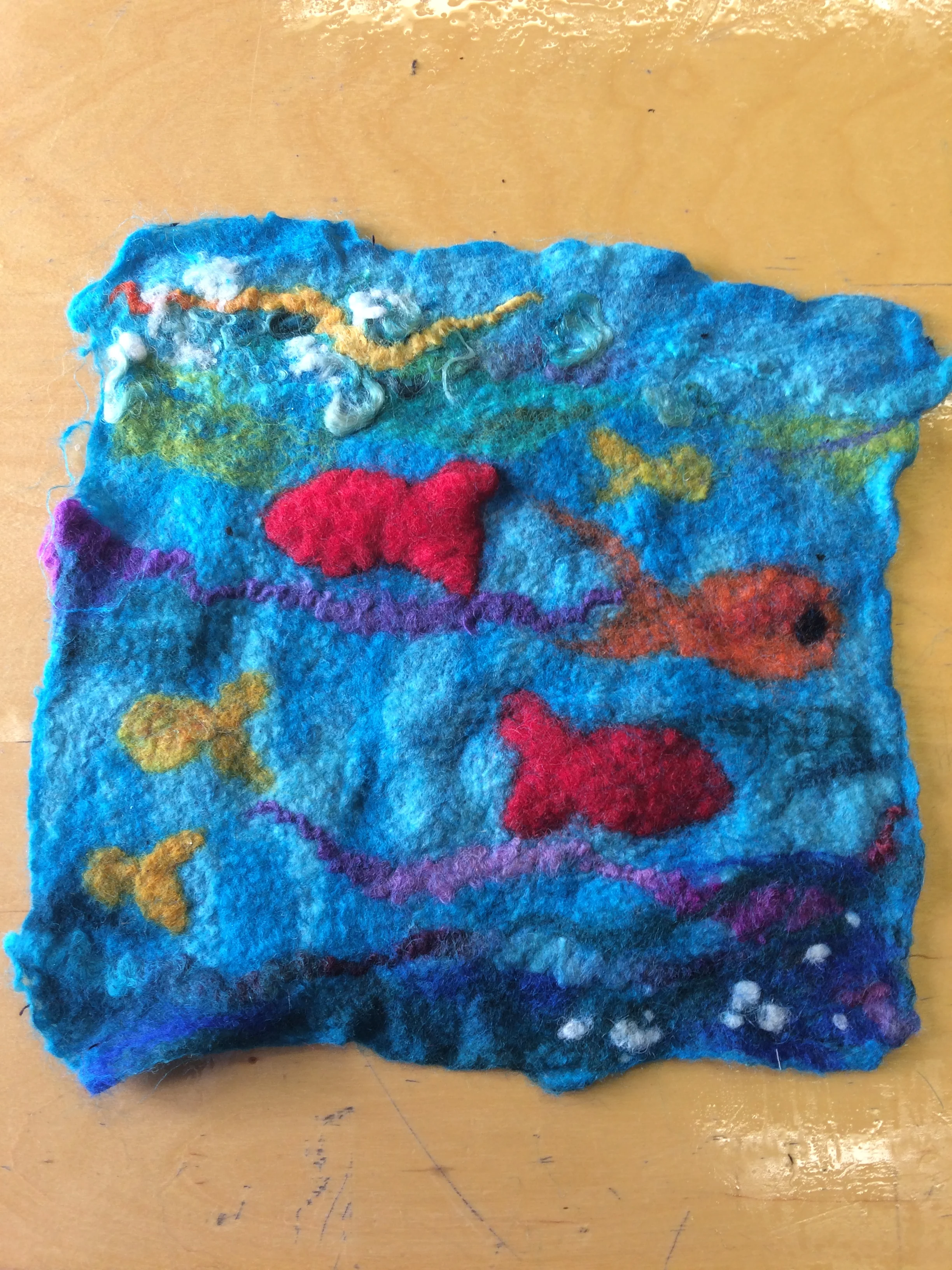 First Felt Fish
