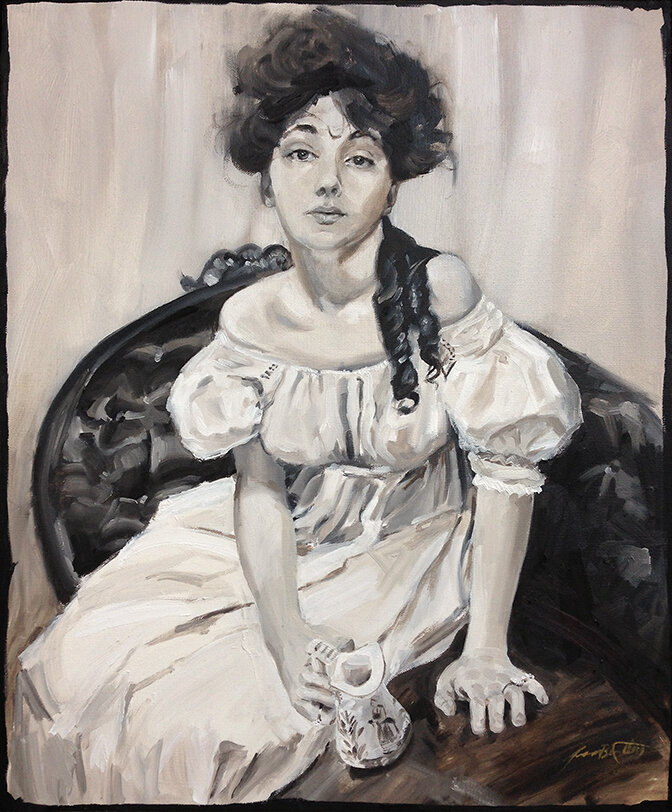 Portrait of Evelyn Nesbit (after Gertrude Käsebier)