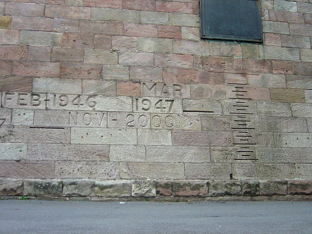 flood marker West Bridgford
