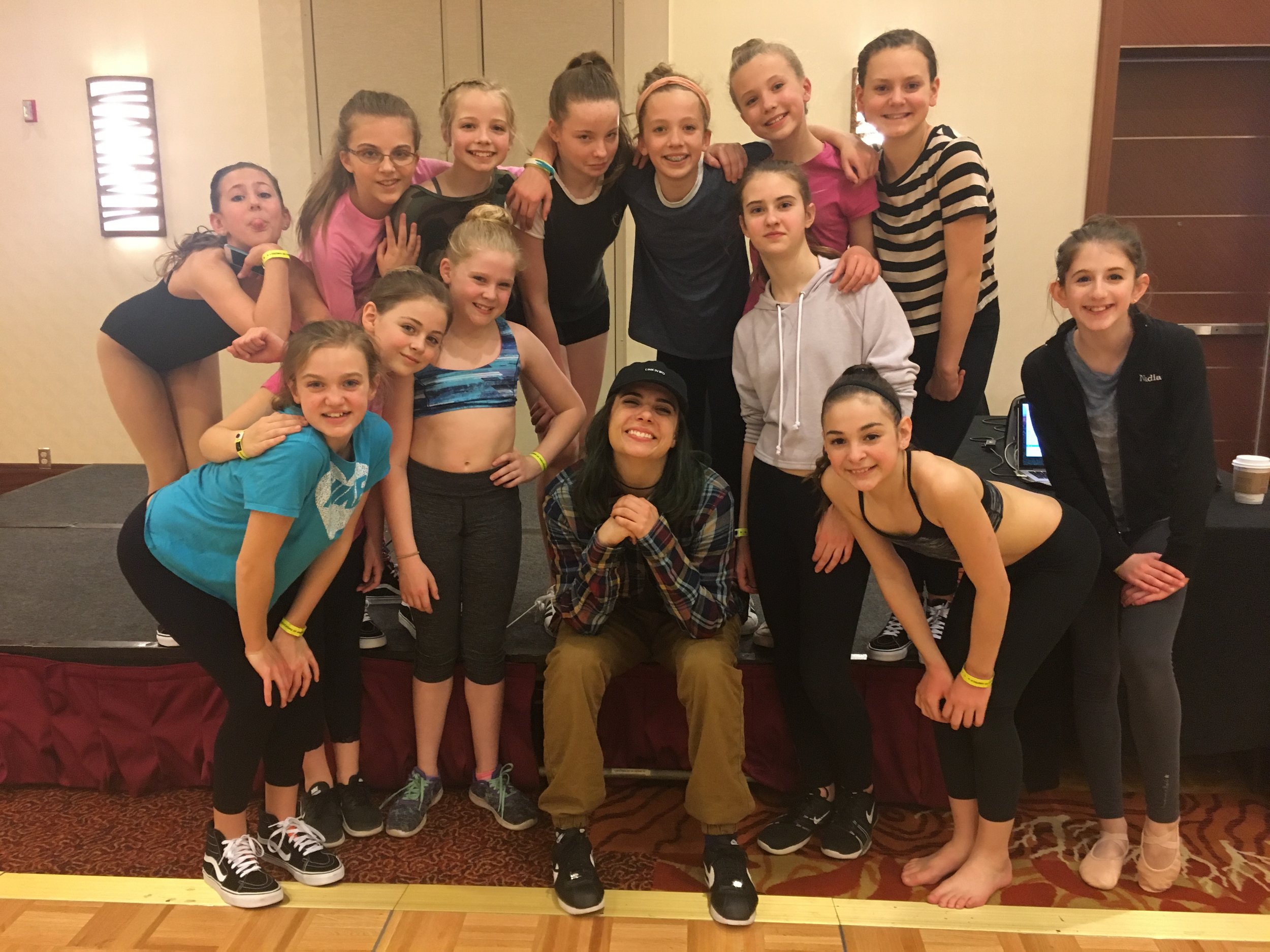Hip Hop Workshop with Hannah Wintrode at Seattle DEA Convention
