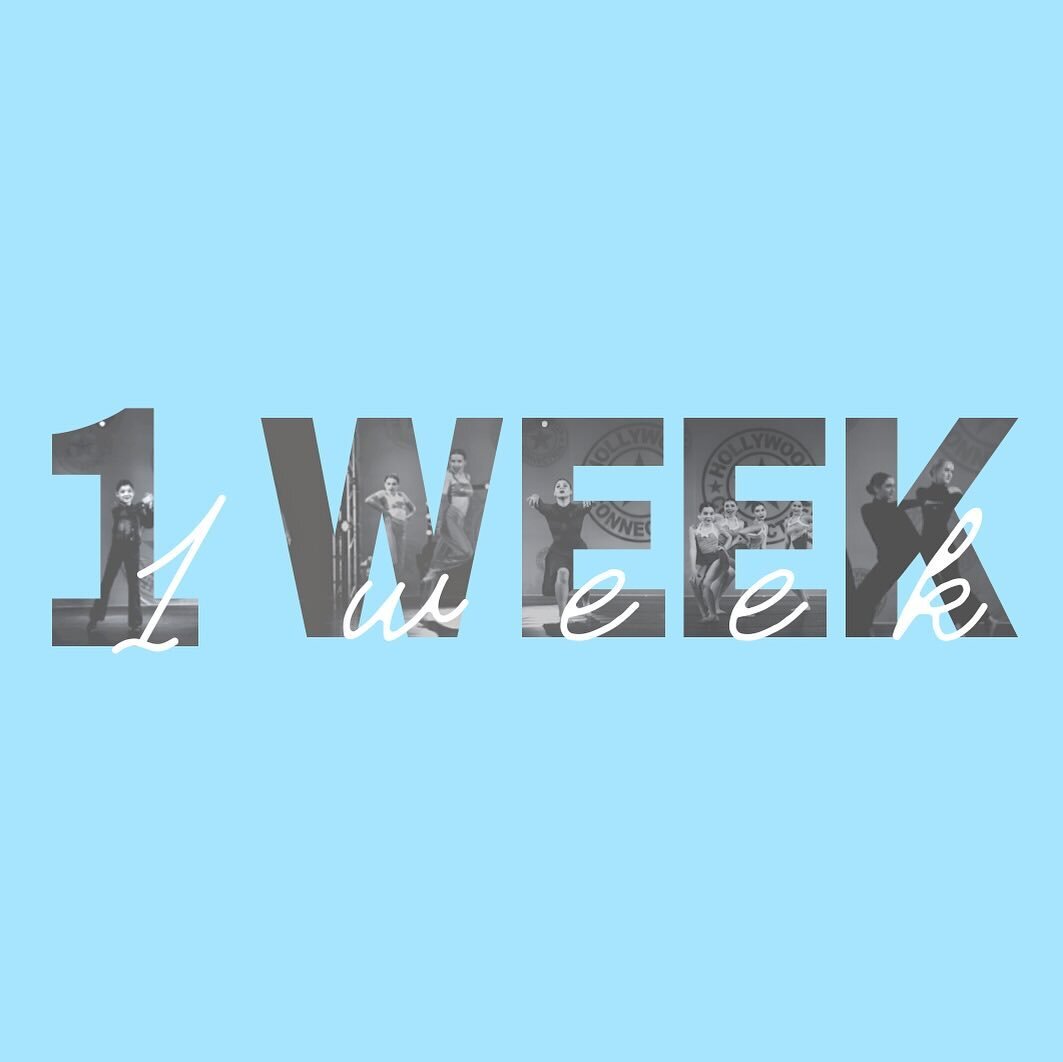 1 WEEK UNTIL SVAD HITS @in10sitydance SEATTLE!!

Can't wait for our first comp :)

#SVAD #Dance #SkagitValley