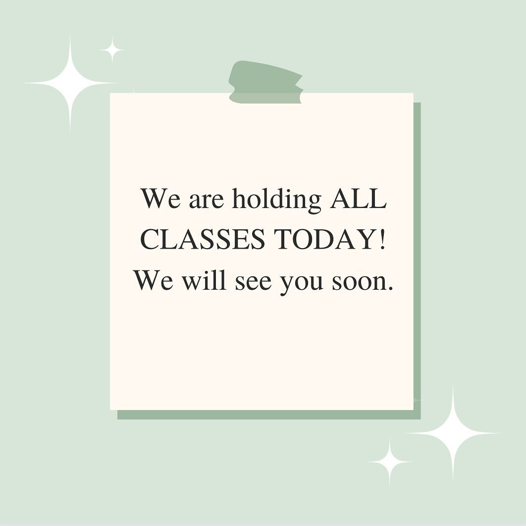 Drive safe, dancers! We are open our regular hours today for our typical schedule.

THANK YOU!

#SVAD #Dance #SkagitValley