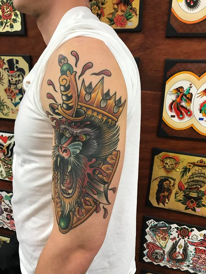 Over a year healed.