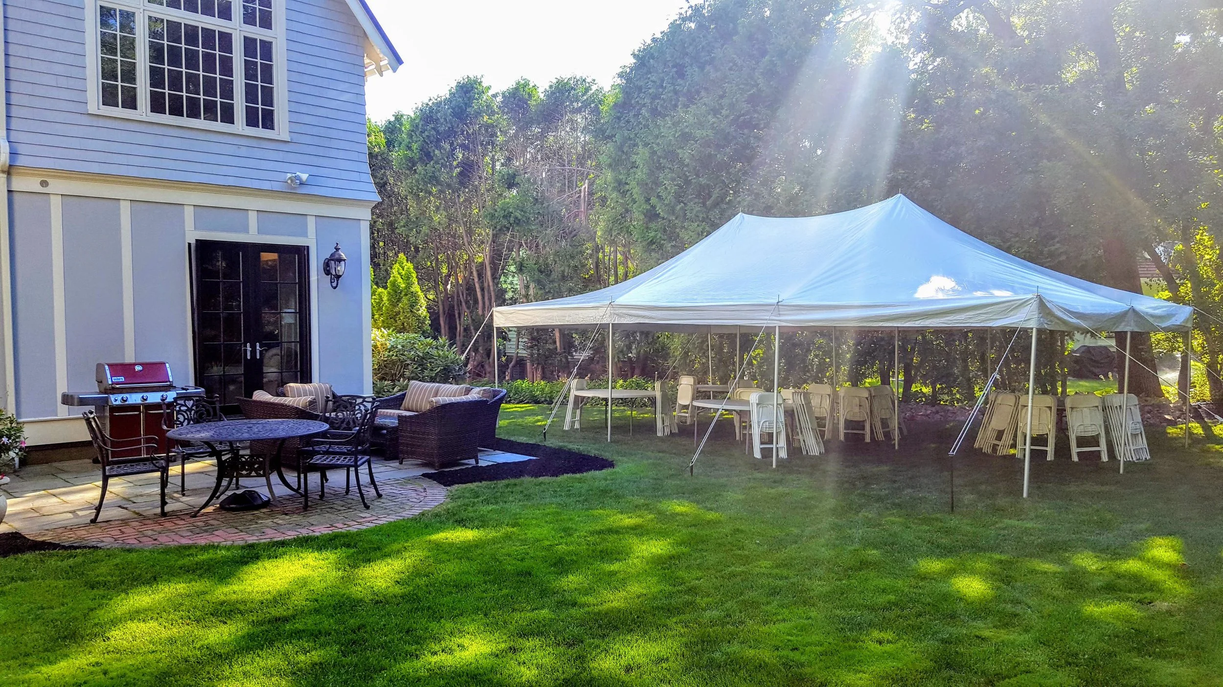 Discount Tent Rentals Backyard Tent Rental Boston MA