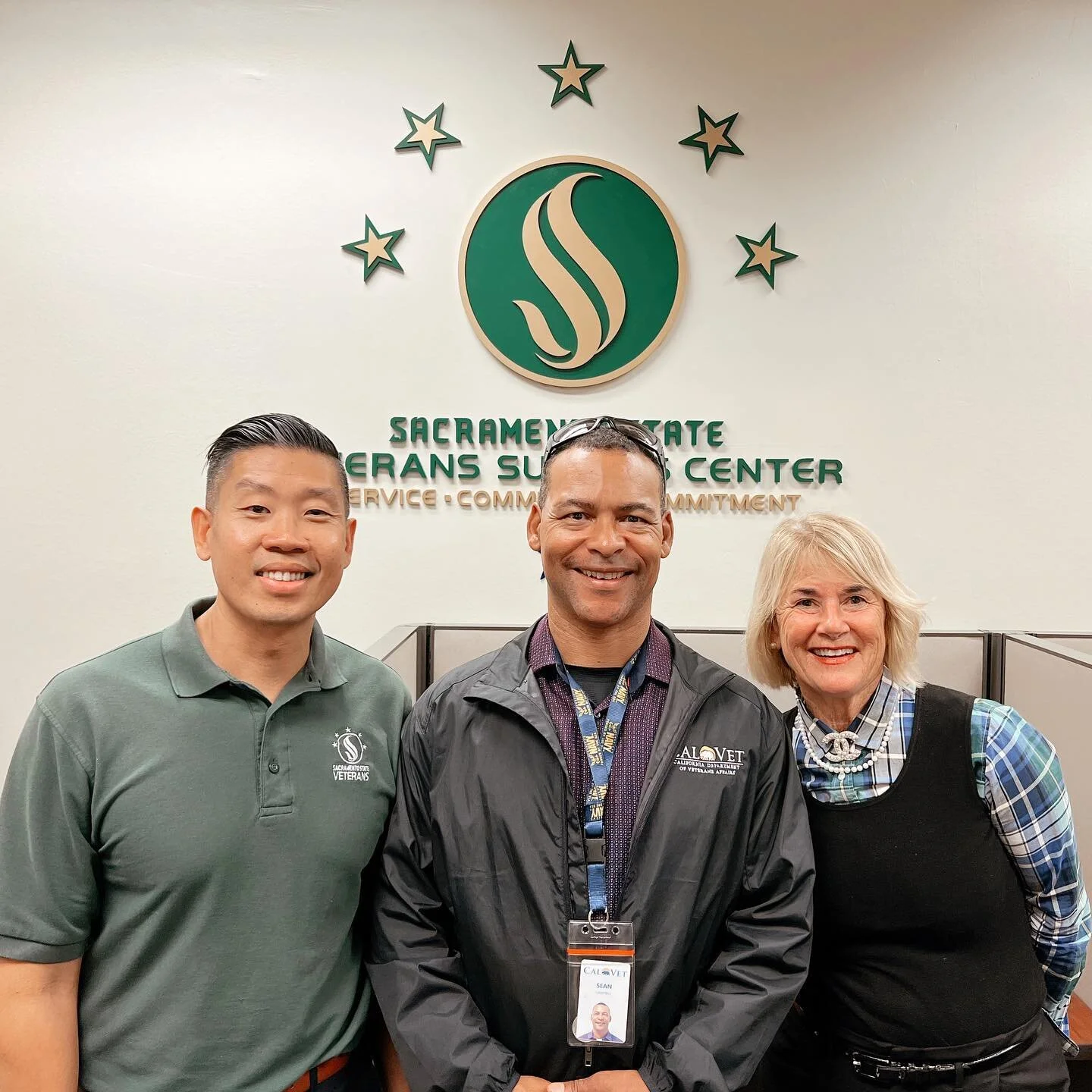 Team Metahab wants to recognize our veterans today. Pictured are two special veterans I met at the Sacramento State Veteran Success Center: Director Austin Sihoe and Sean Campbell from Cal Vets. So proud of our veterans at Sacramento State! Thank you