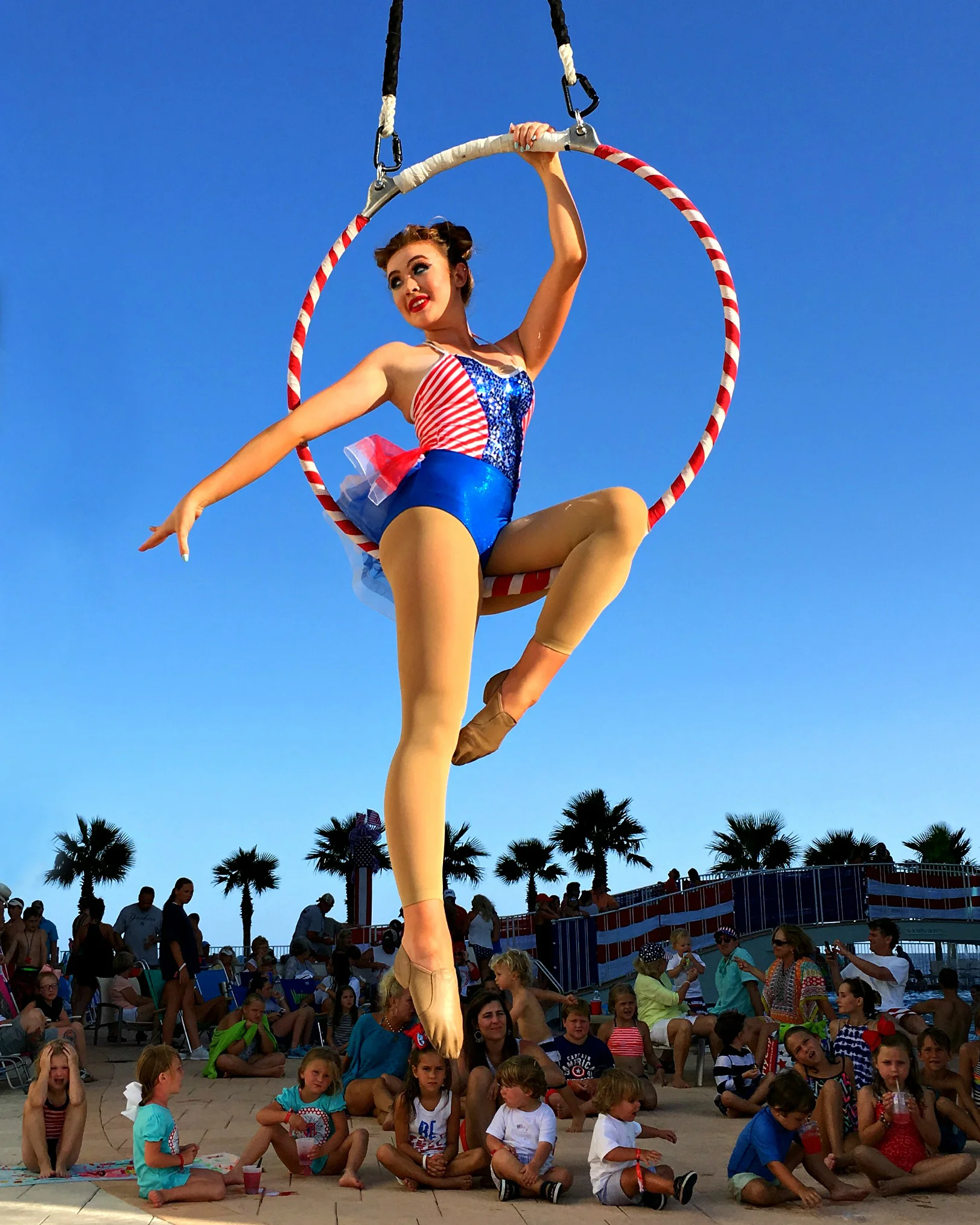 Circus Themed Aerial Solo