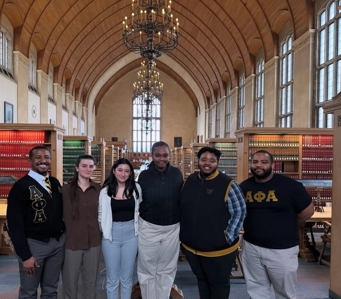 The Ithaca Alphas were proud to &ldquo;Bridge The Hills,&rdquo; in partnership with the Cornell Chapter of BLSA and Ithaca College with a workshop for aspiring attorneys. Kudos to II&Lambda; Brothers Vital and Landers (SP24) for leading a stellar eve