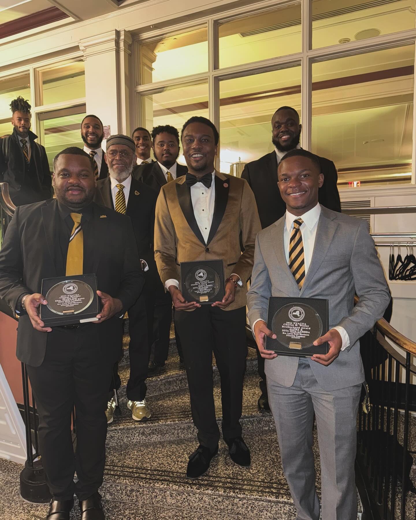 Sometimes you gotta &lsquo;spin the block,&rsquo; to get what&rsquo;s yours. The Almighty @alphachapter06 and the Illicit @ithacaalphas are proud to be the 2024-2025 Charles H. Wesley Award Winners! &Iota;&Iota;&Lambda; is also proud of our Chapter B
