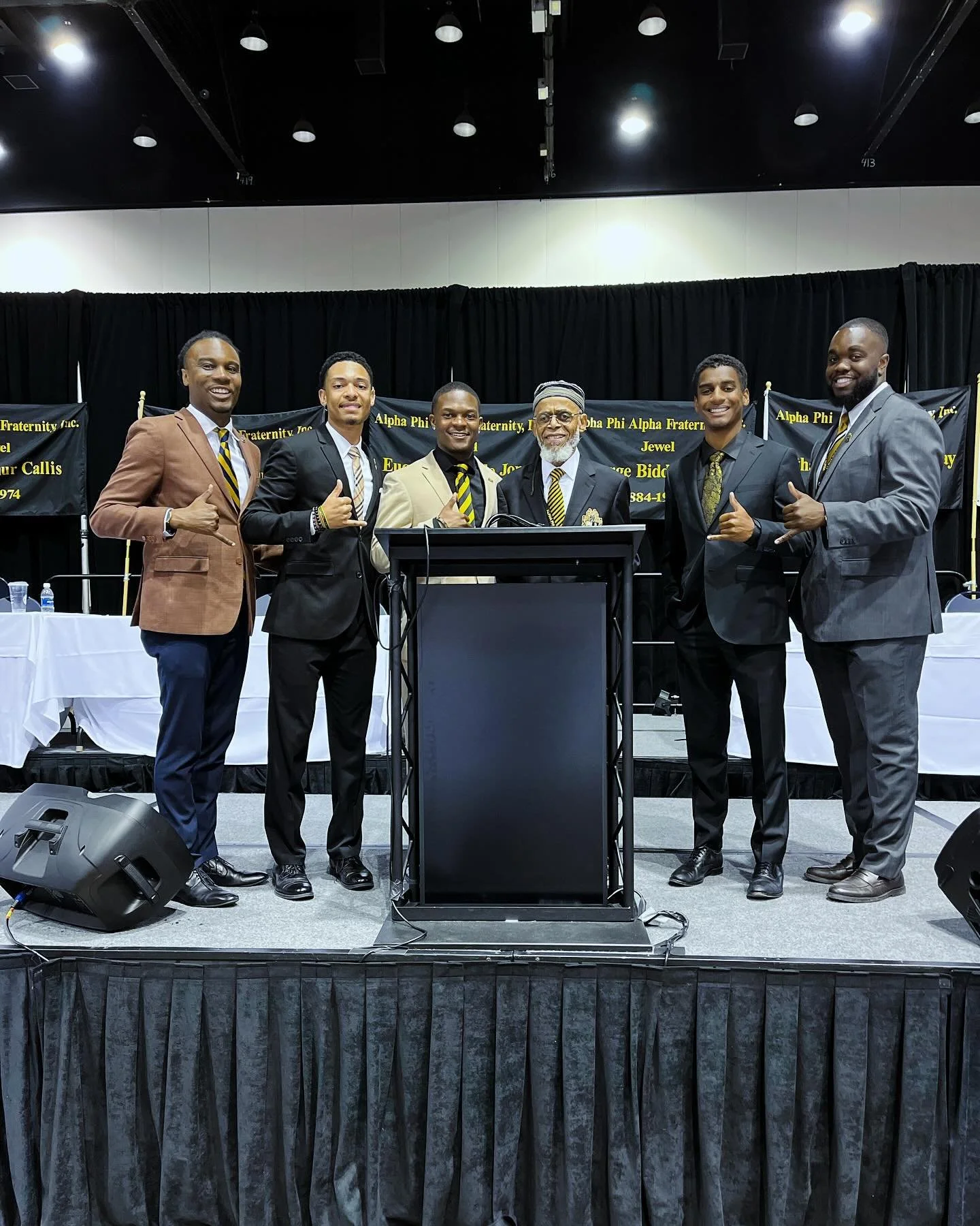 The chapter leadership of the @ithacaalphas and the Almighty @alphachapter06 represented this weekend at Alpha Phi Alpha&rsquo;s Constitutional Convention. Together, we look forward to a great fraternal year! #06