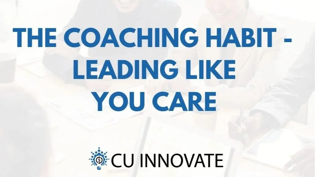the coaching habit- leading like you care