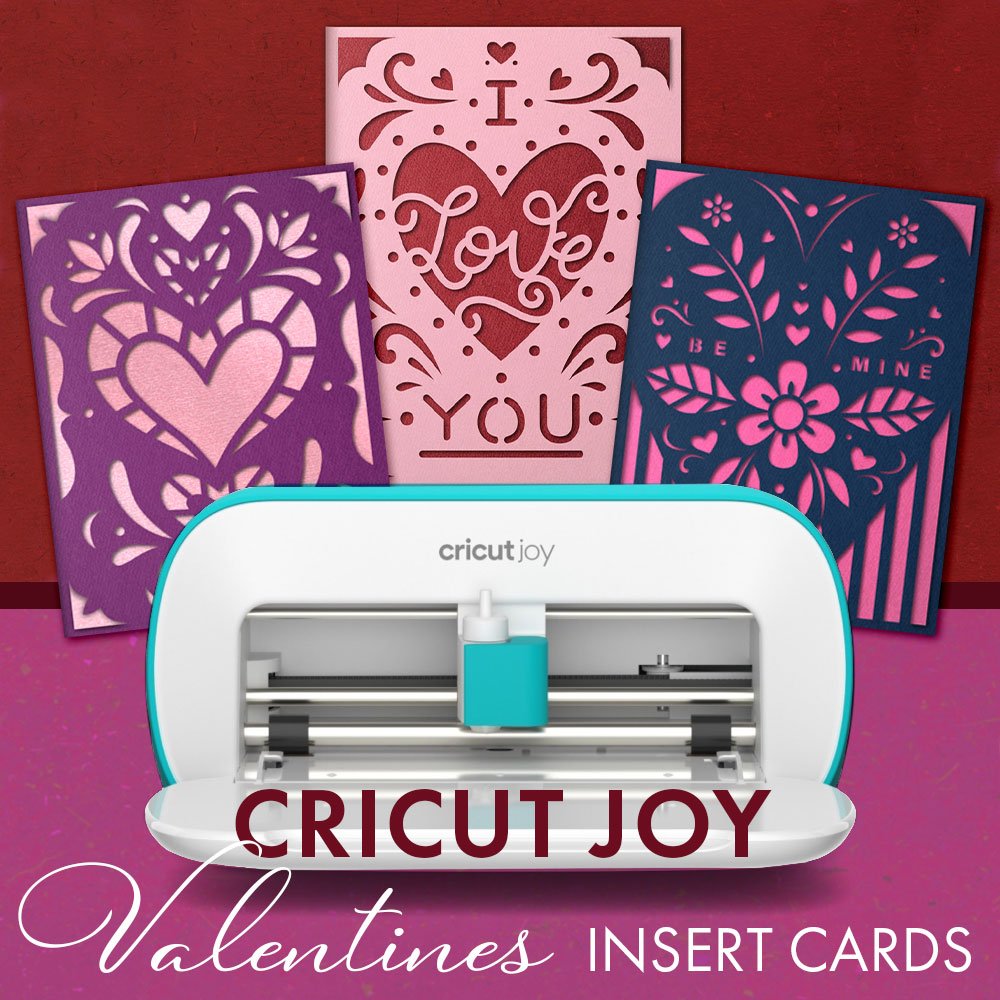 Valentines Insert Cards for Cricut Joy