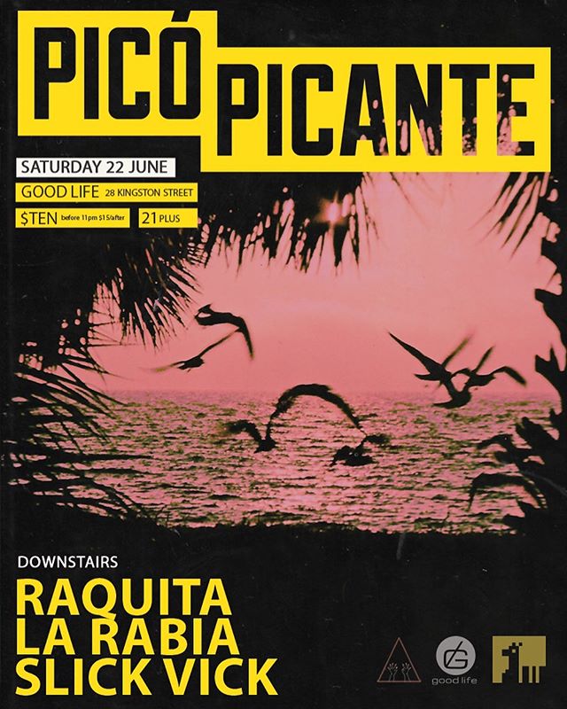 One of our longest running and best parties @picopicantebos is back THIS SATURDAY! Thanks so much to @riobamba_dj for keeping the dream alive! For this weekends edition we welcome @es_cute @rdelima &amp; @dj_slickvick 💥 Expect plenty of Reggaeton, D