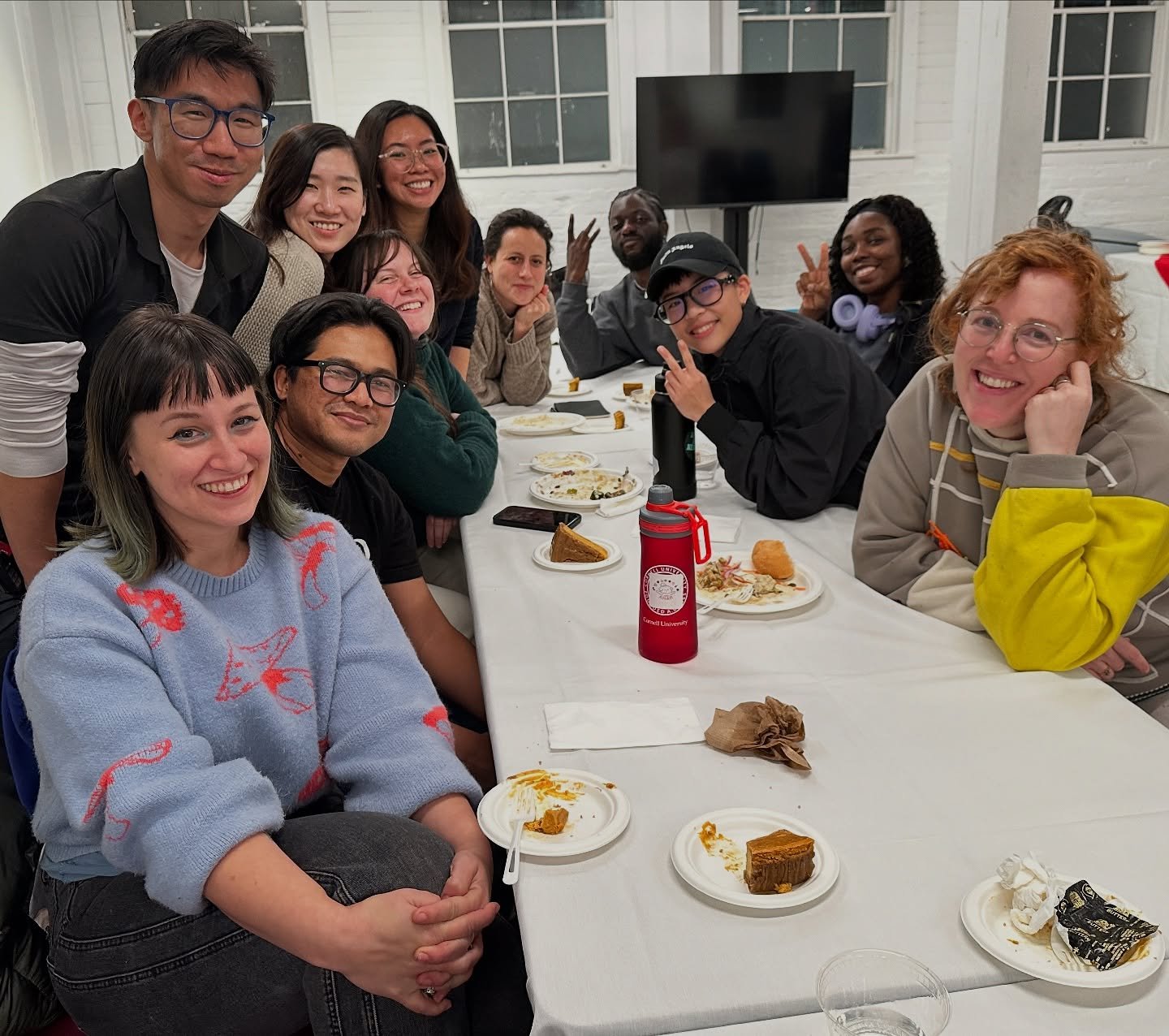 I have been remiss in sharing my visit with the amazing, smart, extraordinary MFA brilliant artists at @cornelluniversity @cornellaap last November. ✨💫Alll this time, I have continued to think about them, their work, the special visit and the depart