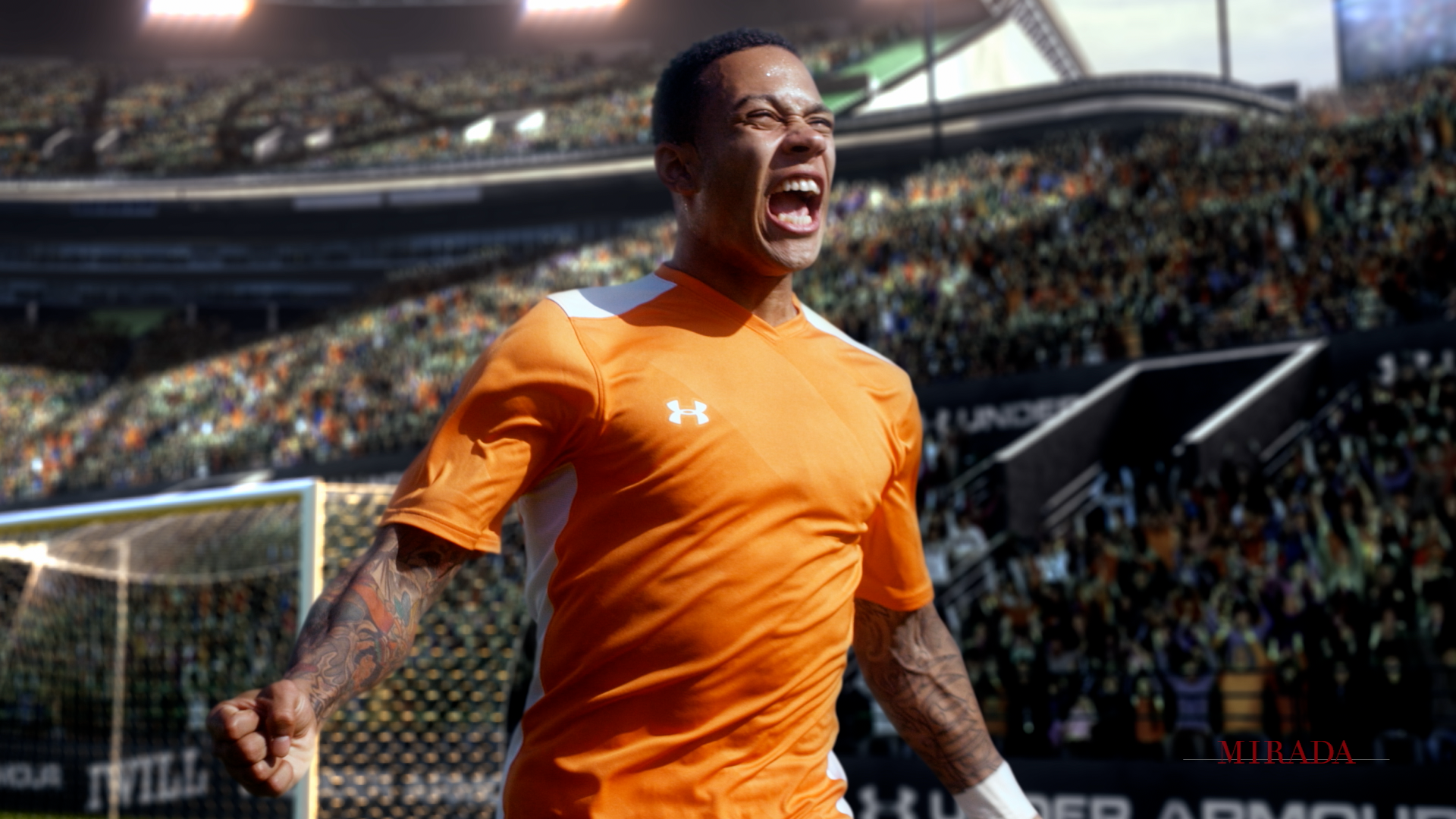 under armour soccer athletes