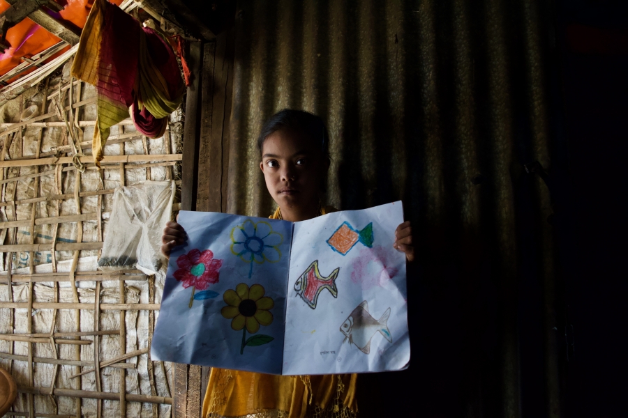 Help is scarce for Rohingya children with intellectual disabilities