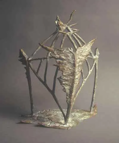 Helen Ramsaran, A Woman’s Shrine, 1991, bronze, 13 x 12 x 10 inches (33.02 x 30.48 x 25.4 cm)