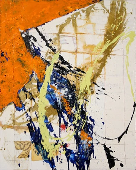 Sunok Chun, Like it is , 2016, mixed media, 40 x 32 inches (101.6 x 81.28 cm)