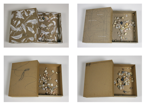 SUNOK CHUN, Boxes, 1998-2000, mixed media, 12 x 10 x 3