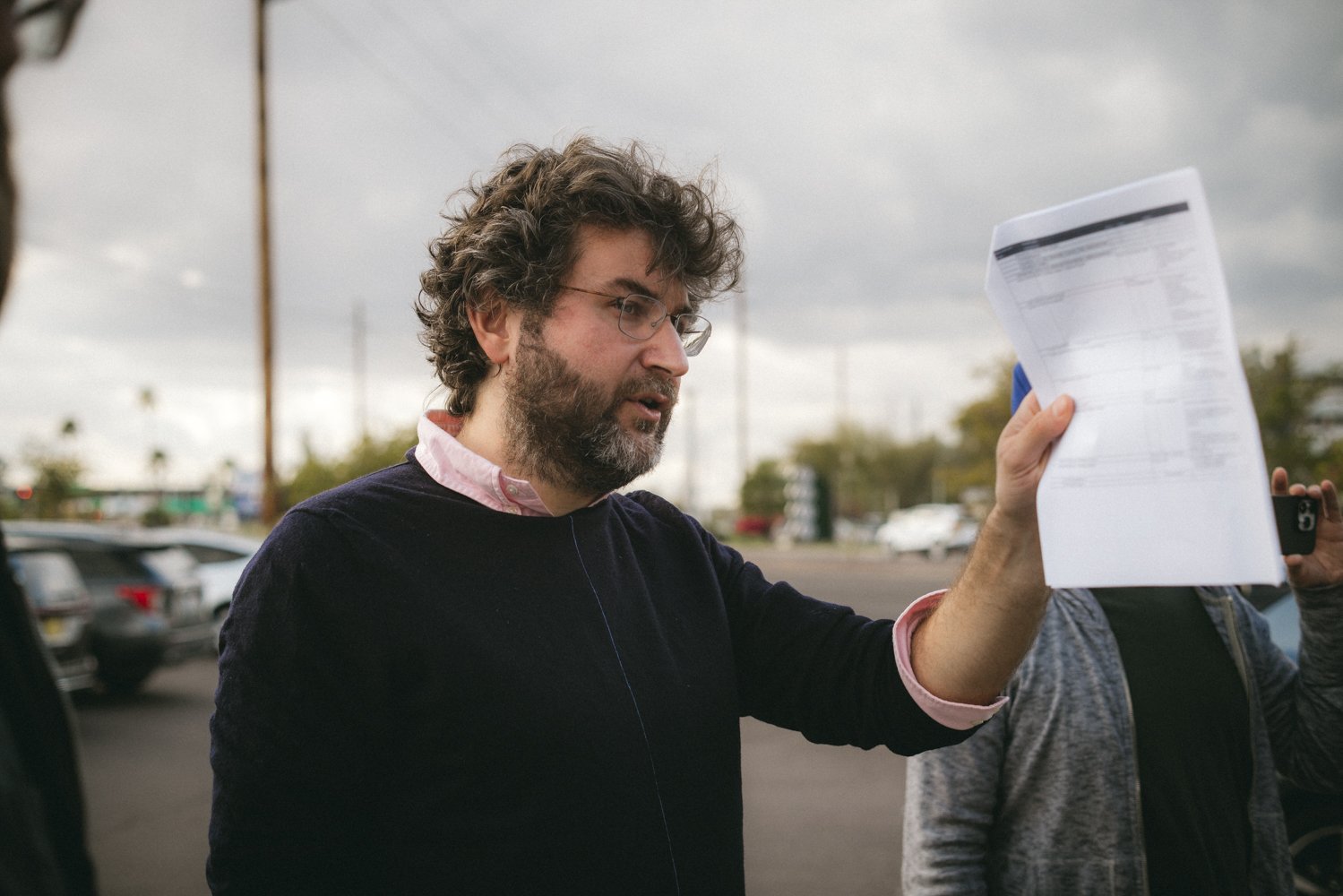  EP Nicolò Vitelli, aka best hair in the business, comes from the indie feature world and has no problem doubling as an AD when the crowd gets big and the timing gets tight 