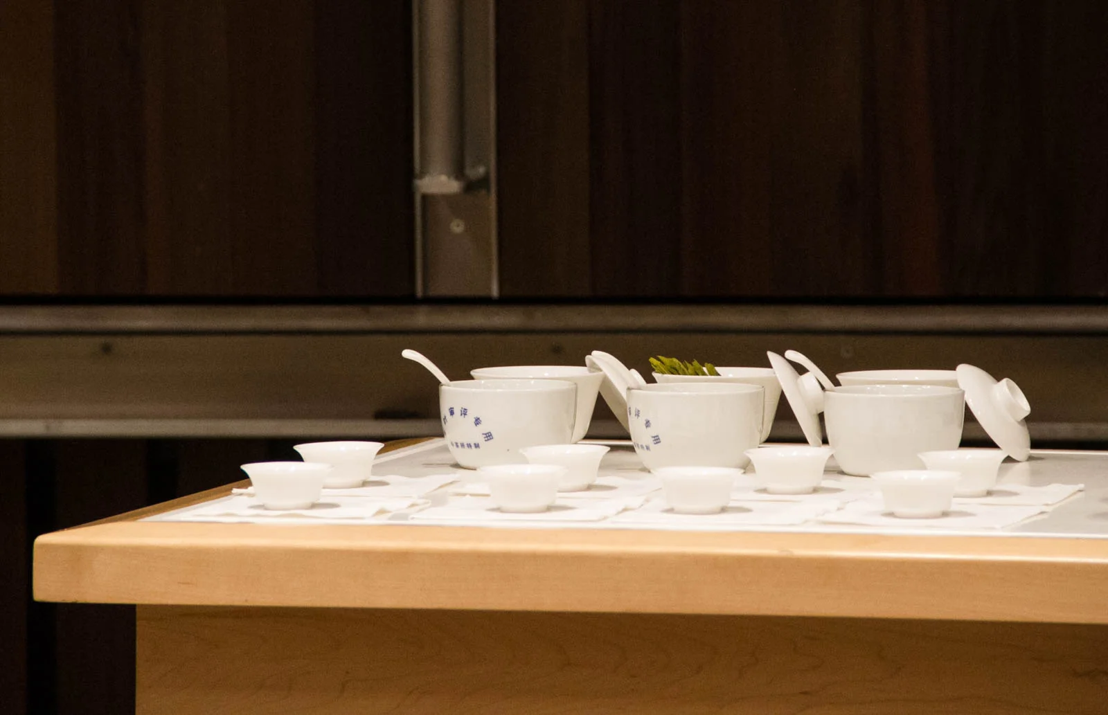 Tea Tasting at the Robert Mondavi Sensory Theatre