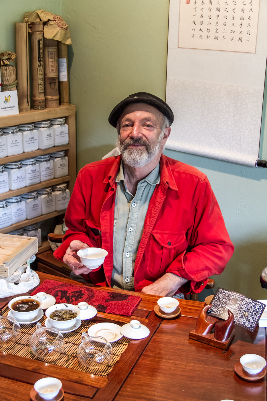 An epic tea tasting with David Lee Hoffman — The Tea Squirrel