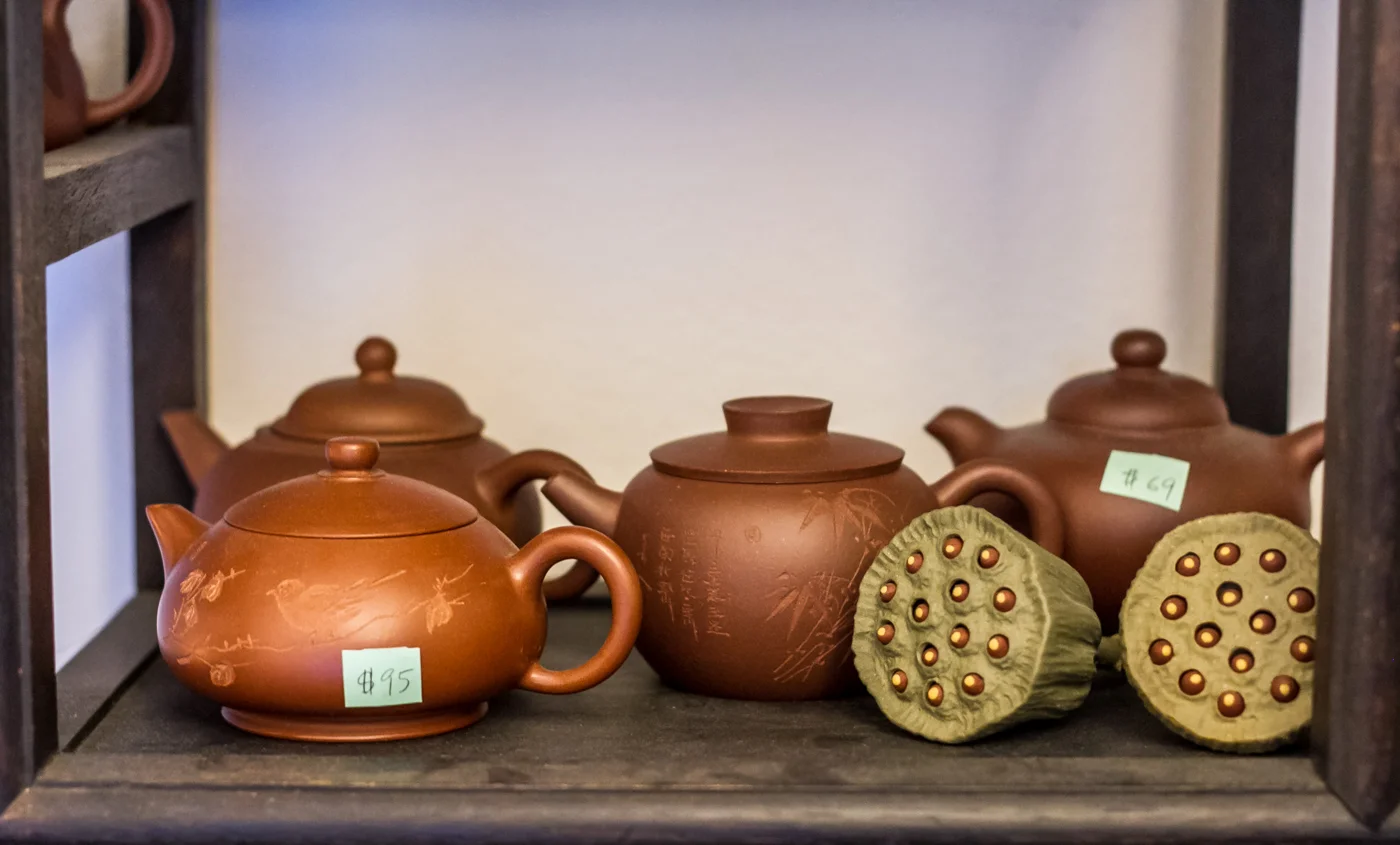 Dan Cong oolong tea tasting at Tea Habitat